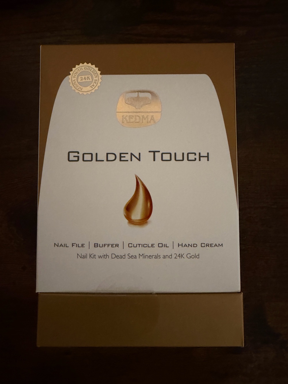 Golden Touch Nail Kit — 24K Gold Nail Care Set